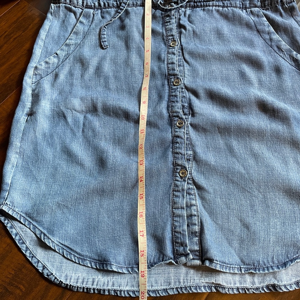 Tommy Hilfiger Chambray denim button down dress - Picture 14 of 15